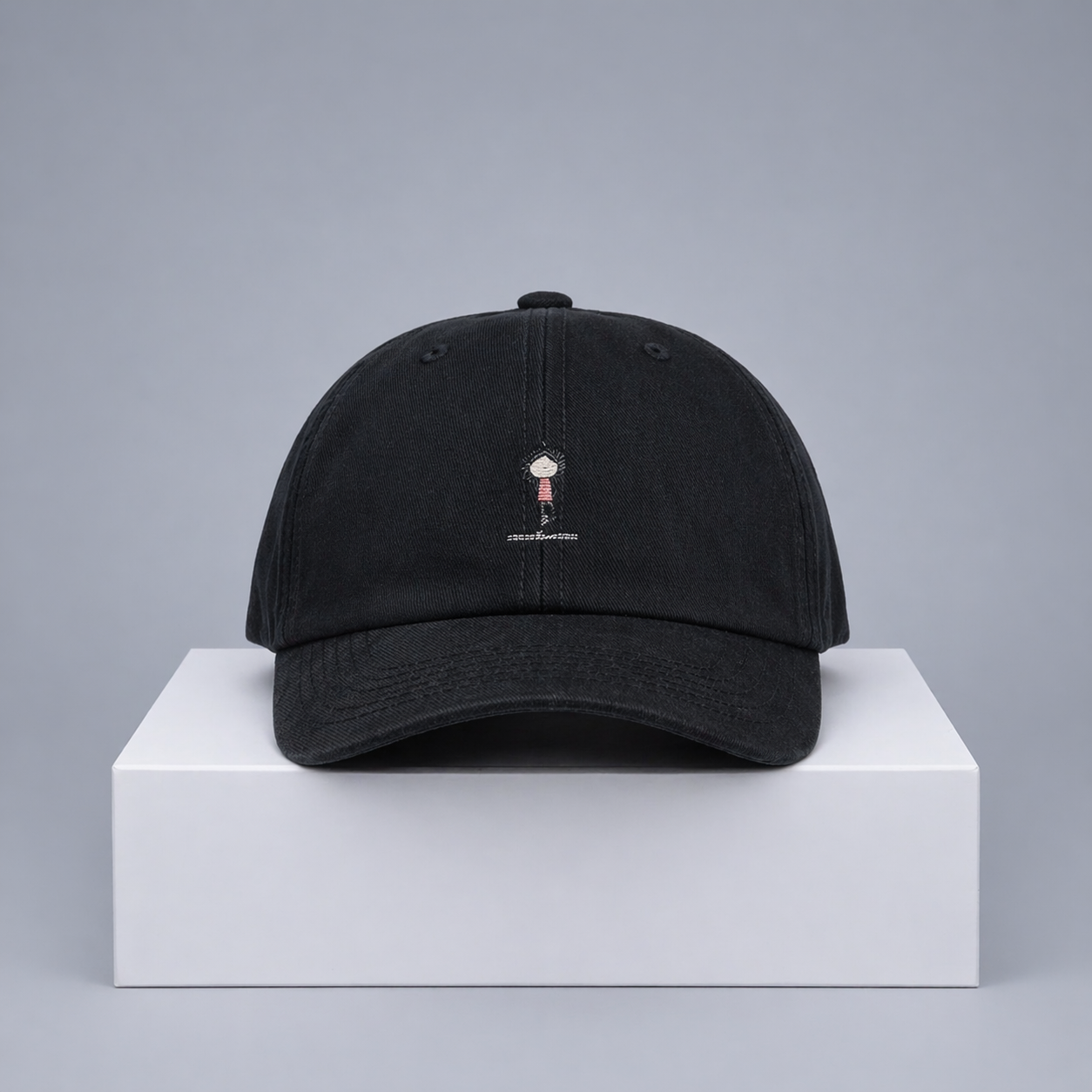 Gymnast Embroidered Cap – “Balance” Cotton Adjustable Hat (Unisex)