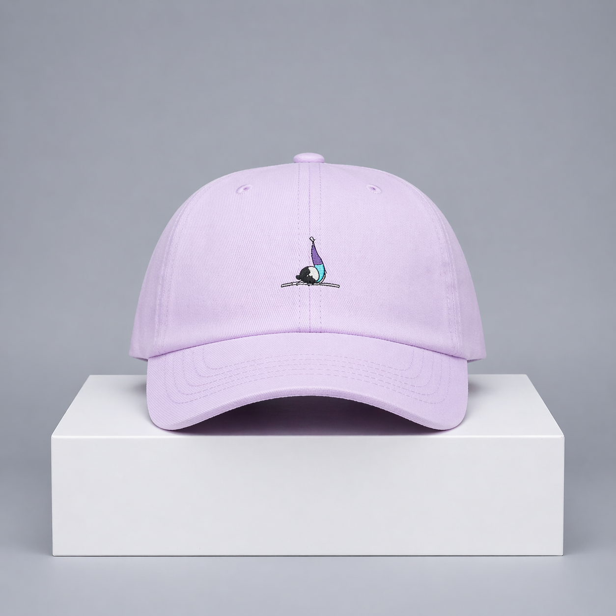 Gymnast Embroidered Cap – “Balance” Cotton Adjustable Hat (Unisex)
